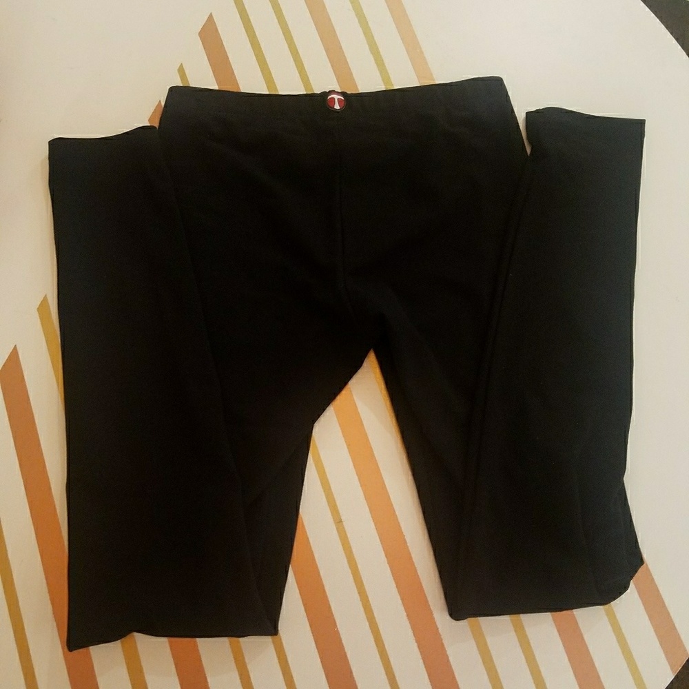T-party black leggings